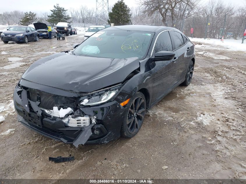 2021 HONDA CIVIC SPORT - 2HGFC2F80MH536783
