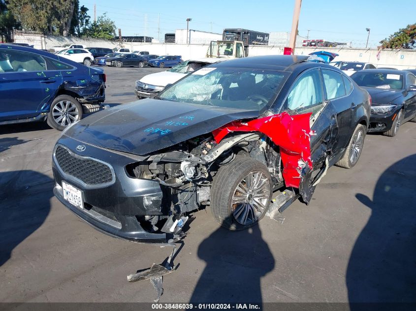 2015 KIA CADENZA PREMIUM - KNALN4D70F5196544