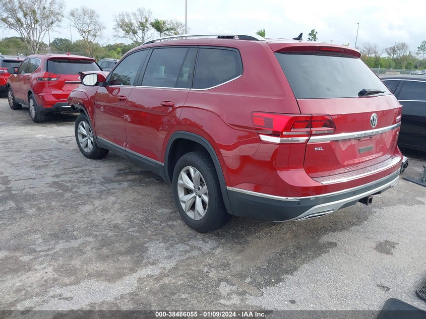 VIN 1V2ER2CA7JC593706 2018 VOLKSWAGEN ATLAS SEL