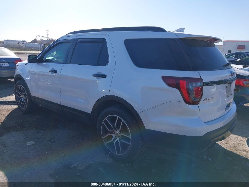 2016 FORD EXPLORER SPORT - 1FM5K8GT5GGC85399