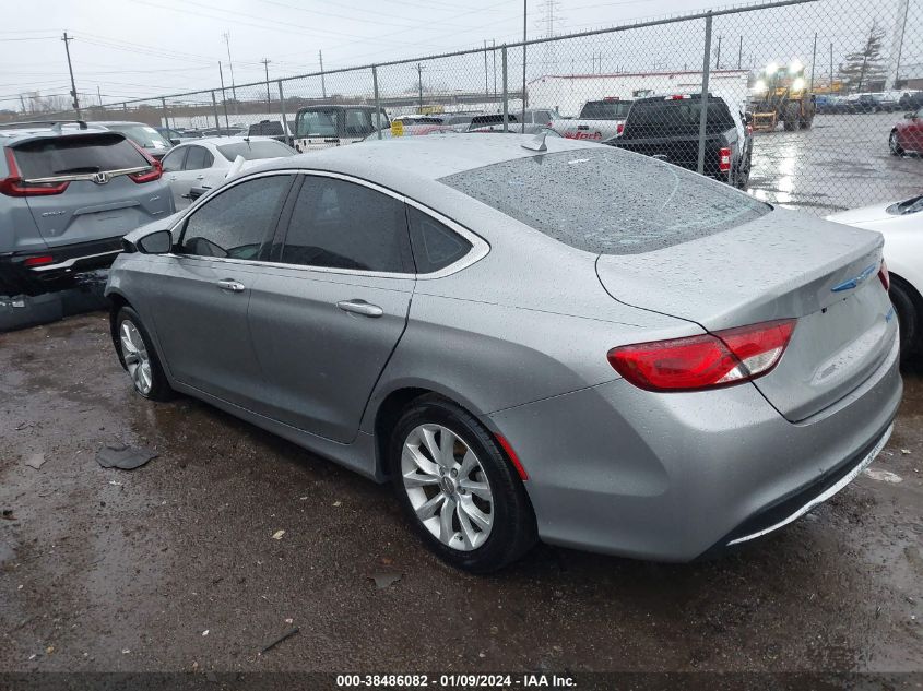 2015 CHRYSLER 200 C - 1C3CCCCB4FN534878