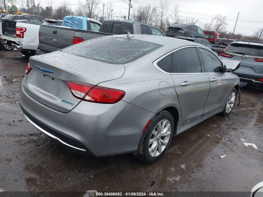 2015 CHRYSLER 200 C - 1C3CCCCB4FN534878