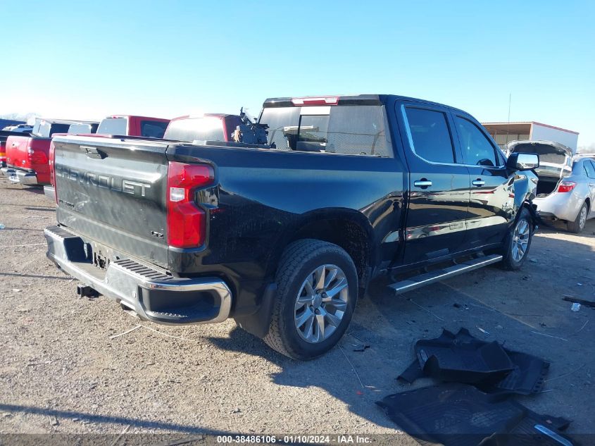 2021 CHEVROLET SILVERADO 1500 4WD  SHORT BED LTZ - 3GCUYGED3MG336838