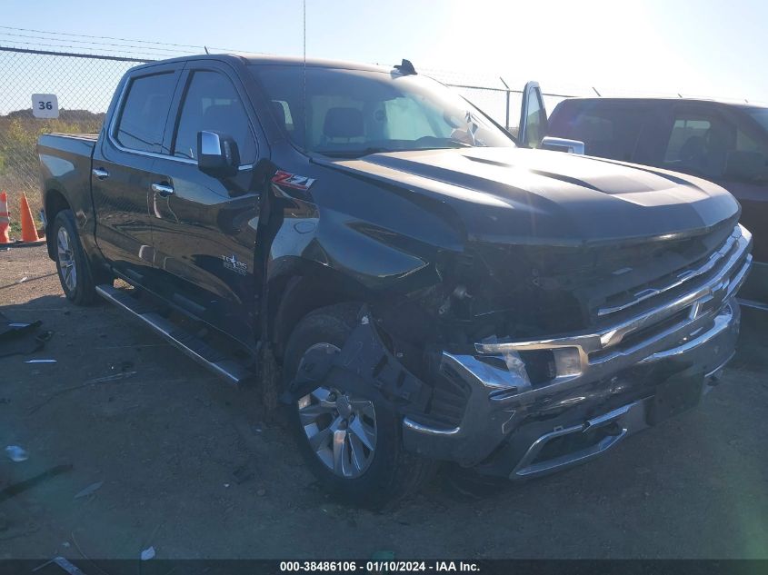 2021 CHEVROLET SILVERADO 1500 4WD  SHORT BED LTZ - 3GCUYGED3MG336838