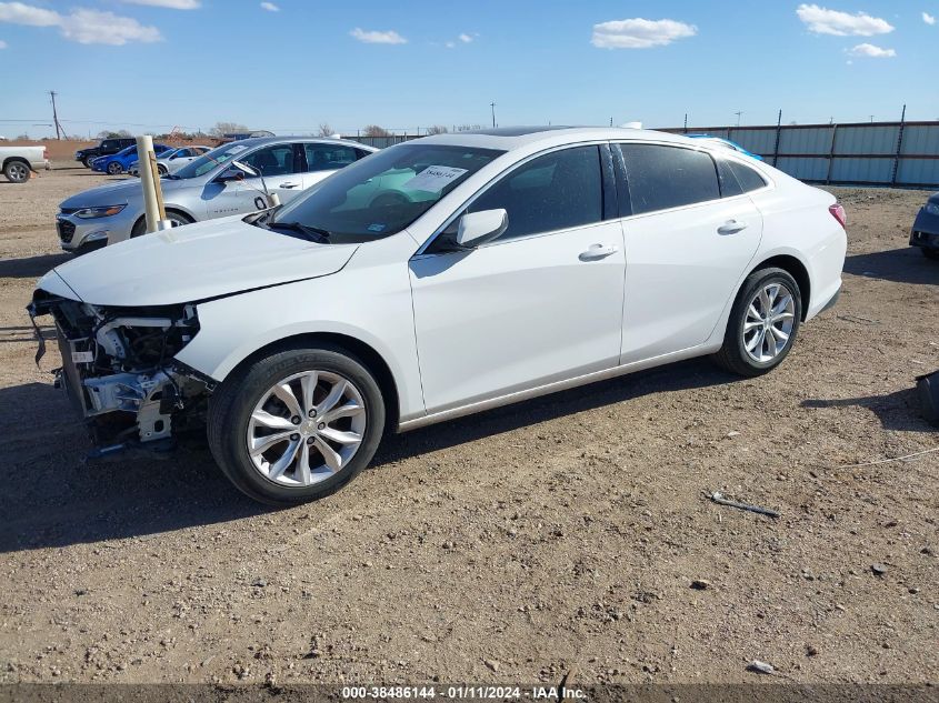 2019 CHEVROLET MALIBU LT - 1G1ZD5ST7KF144671