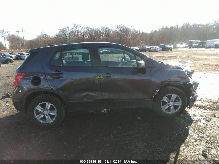 2019 CHEVROLET TRAX LS - 3GNCJNSB2KL293788