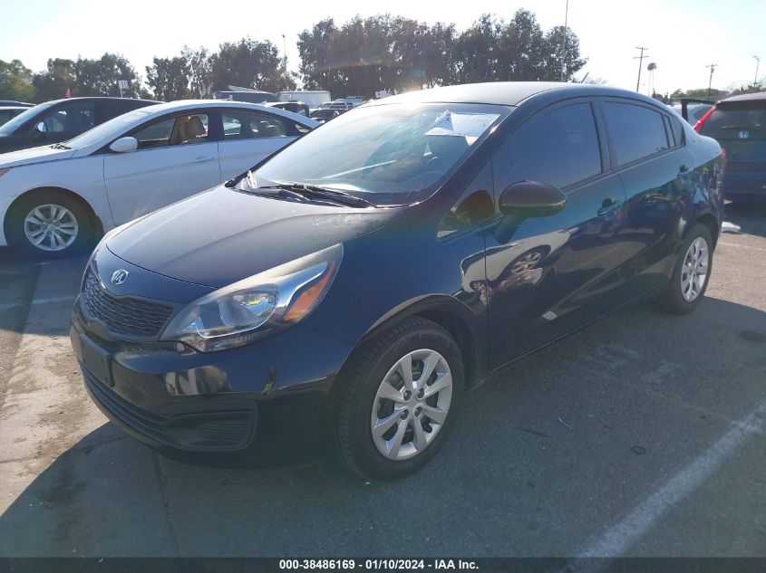 2013 KIA RIO LX - KNADM4A36D6192921