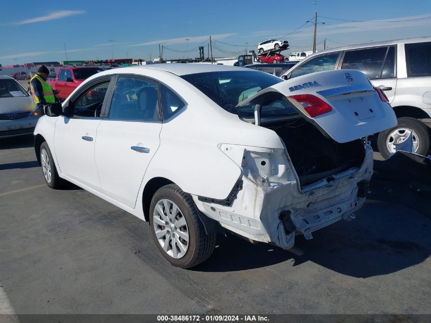 2017 NISSAN SENTRA S - 3N1AB7AP8HY386268