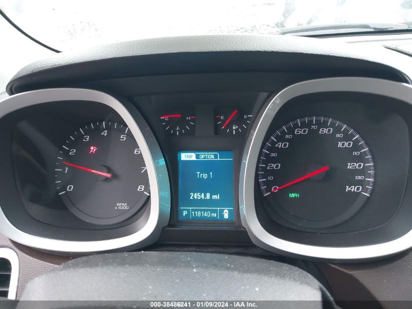 2013 CHEVROLET EQUINOX LT - 2GNALPEK9D6249139