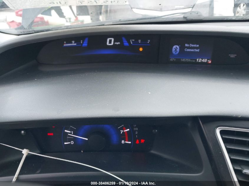 2013 HONDA CIVIC EX - 2HGFB2F83DH518667