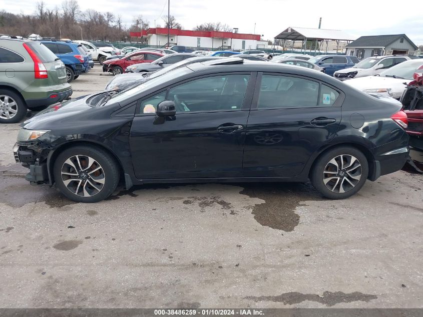 2013 HONDA CIVIC EX - 2HGFB2F83DH518667