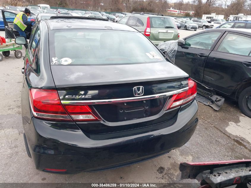 2013 HONDA CIVIC EX - 2HGFB2F83DH518667