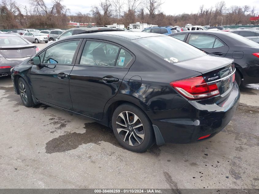 2013 HONDA CIVIC EX - 2HGFB2F83DH518667