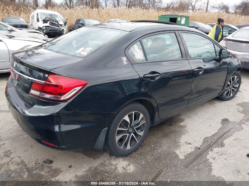 2013 HONDA CIVIC EX - 2HGFB2F83DH518667