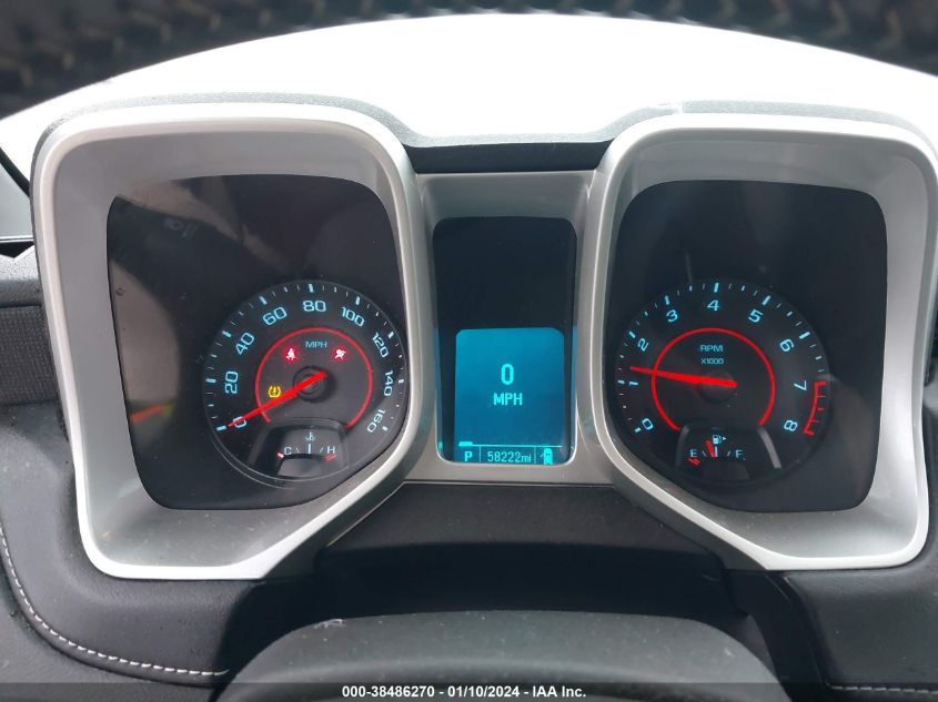 2013 CHEVROLET CAMARO 1LT - 2G1FB1E31D9238392