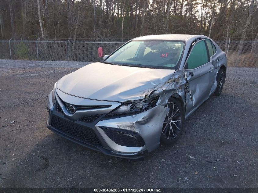 2022 TOYOTA CAMRY SE - 4T1G11AK7NU714348