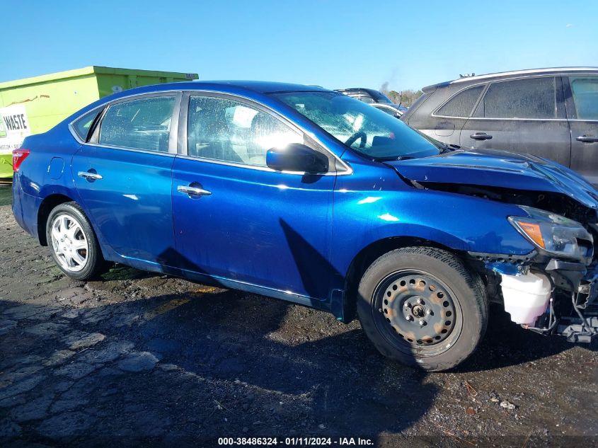2016 NISSAN SENTRA S - 3N1AB7AP7GY305498