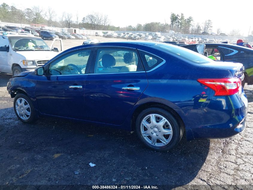 2016 NISSAN SENTRA S - 3N1AB7AP7GY305498