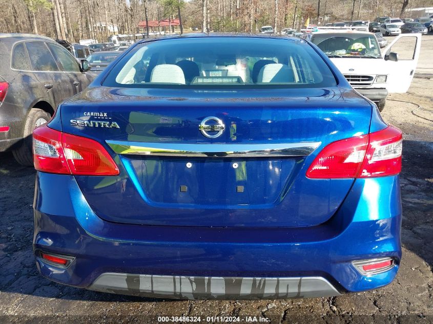 2016 NISSAN SENTRA S - 3N1AB7AP7GY305498