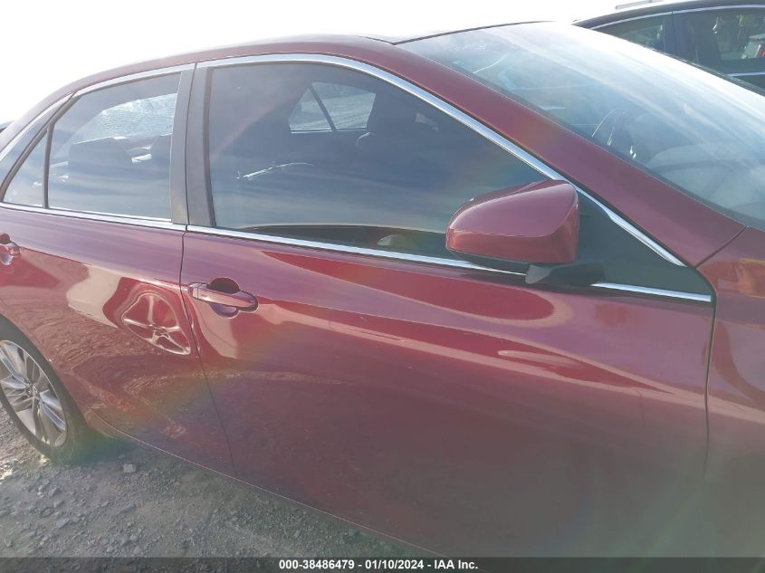 2016 TOYOTA CAMRY SE - 4T1BF1FK2GU514839