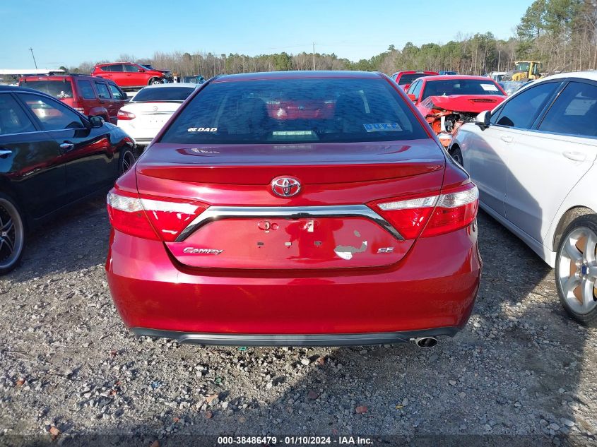 2016 TOYOTA CAMRY SE - 4T1BF1FK2GU514839