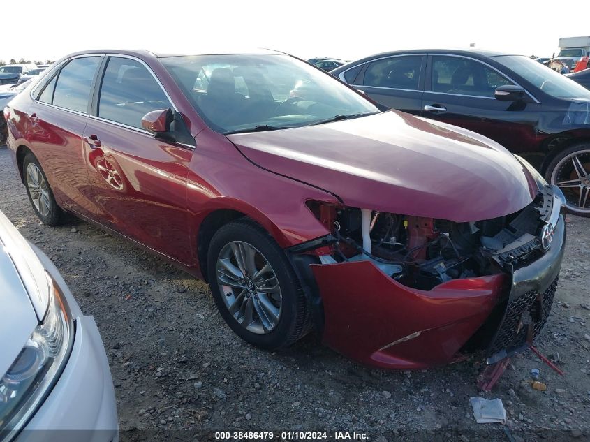 2016 TOYOTA CAMRY SE - 4T1BF1FK2GU514839