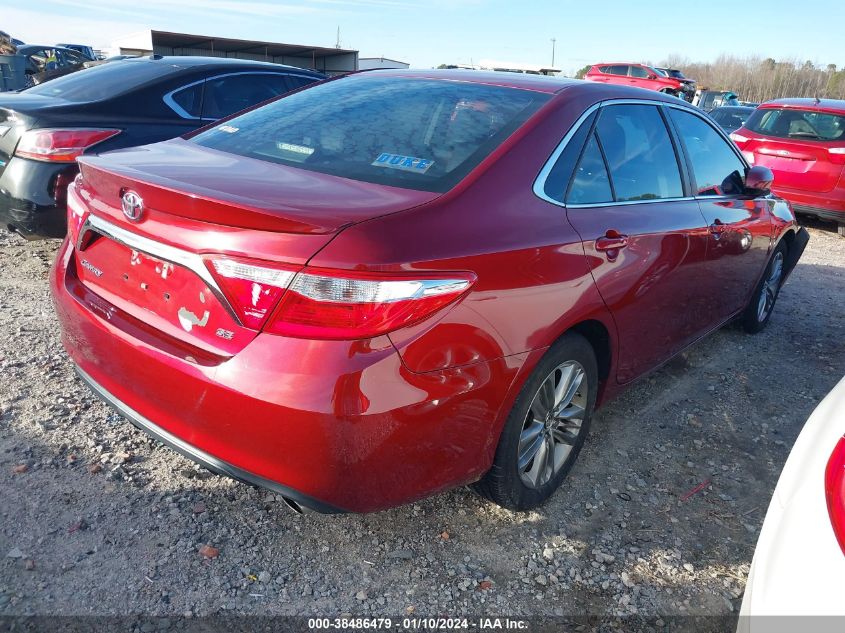 2016 TOYOTA CAMRY SE - 4T1BF1FK2GU514839