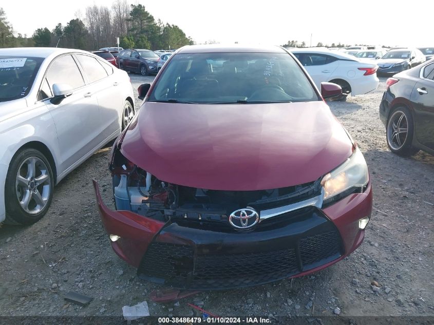 2016 TOYOTA CAMRY SE - 4T1BF1FK2GU514839