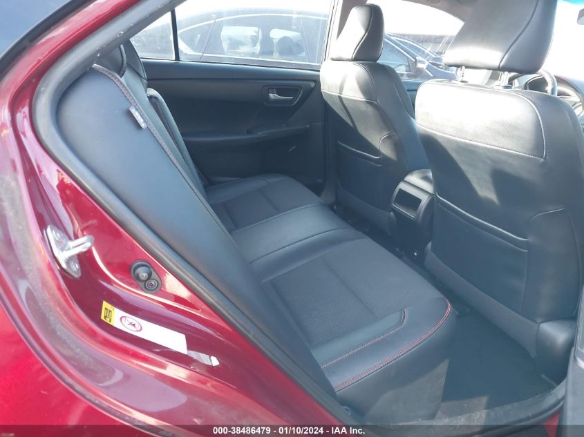 2016 TOYOTA CAMRY SE - 4T1BF1FK2GU514839