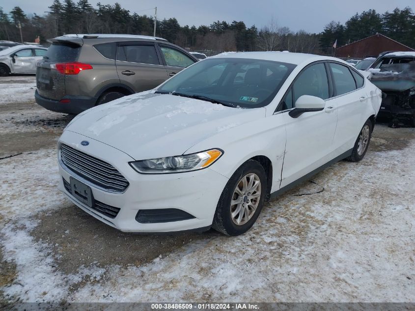 2016 FORD FUSION S - 3FA6P0G75GR292589