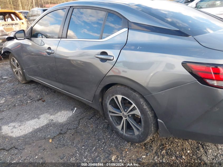 2021 NISSAN SENTRA SV XTRONIC CVT - 3N1AB8CV5MY215487