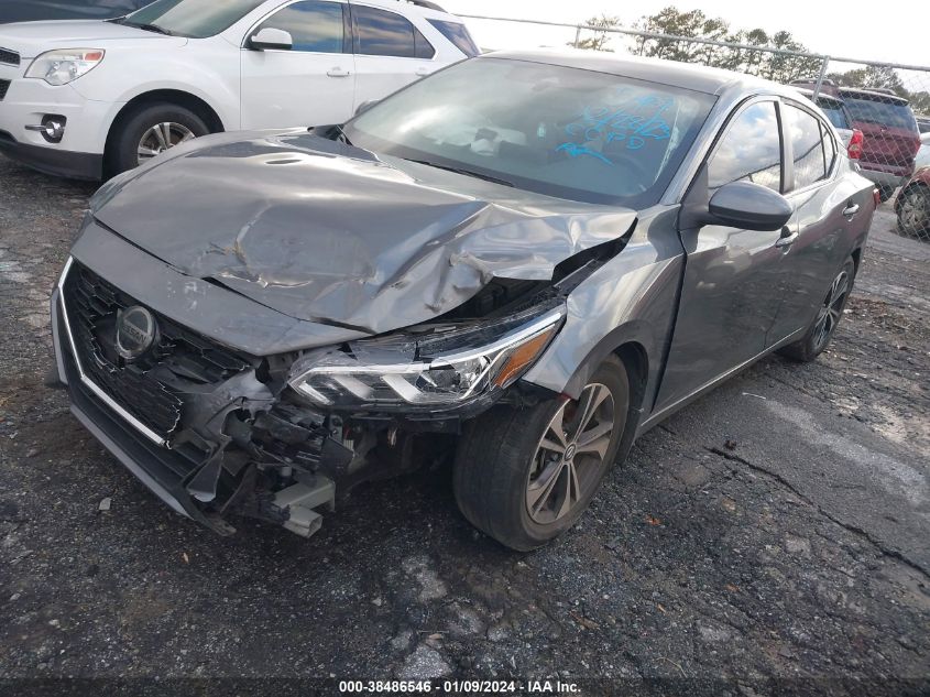 2021 NISSAN SENTRA SV XTRONIC CVT - 3N1AB8CV5MY215487