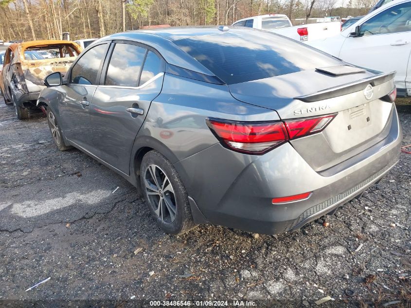 2021 NISSAN SENTRA SV XTRONIC CVT - 3N1AB8CV5MY215487