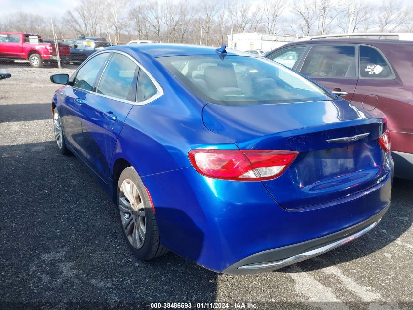 2015 CHRYSLER 200 LIMITED - 1C3CCCAB9FN653268