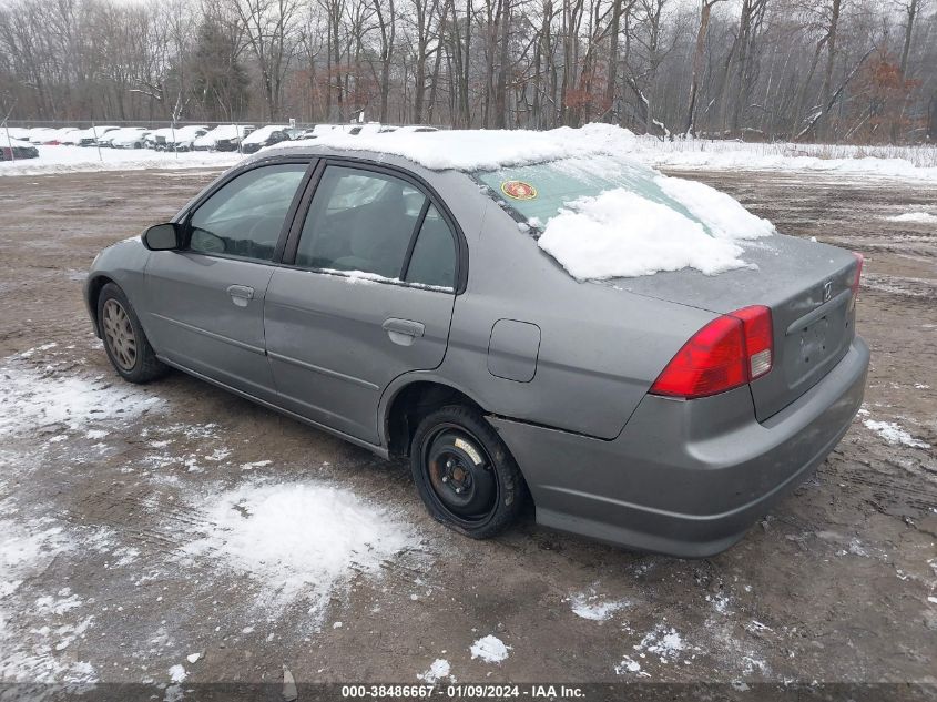 2HGES16574H526282 | 2004 HONDA CIVIC