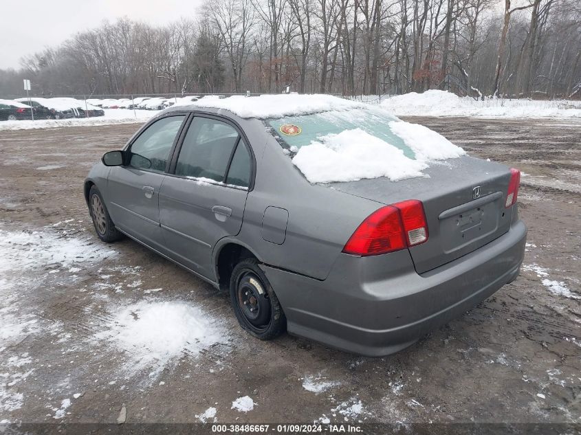 2HGES16574H526282 | 2004 HONDA CIVIC