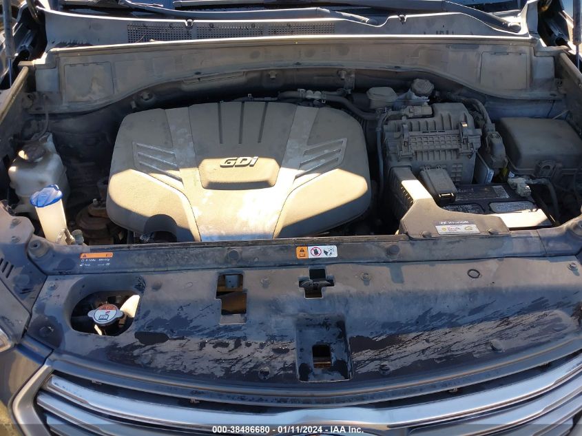 2017 HYUNDAI SANTA FE SE - KM8SM4HF2HU196052