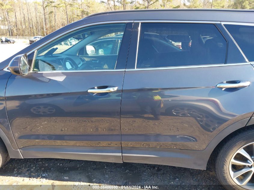 2017 HYUNDAI SANTA FE SE - KM8SM4HF2HU196052