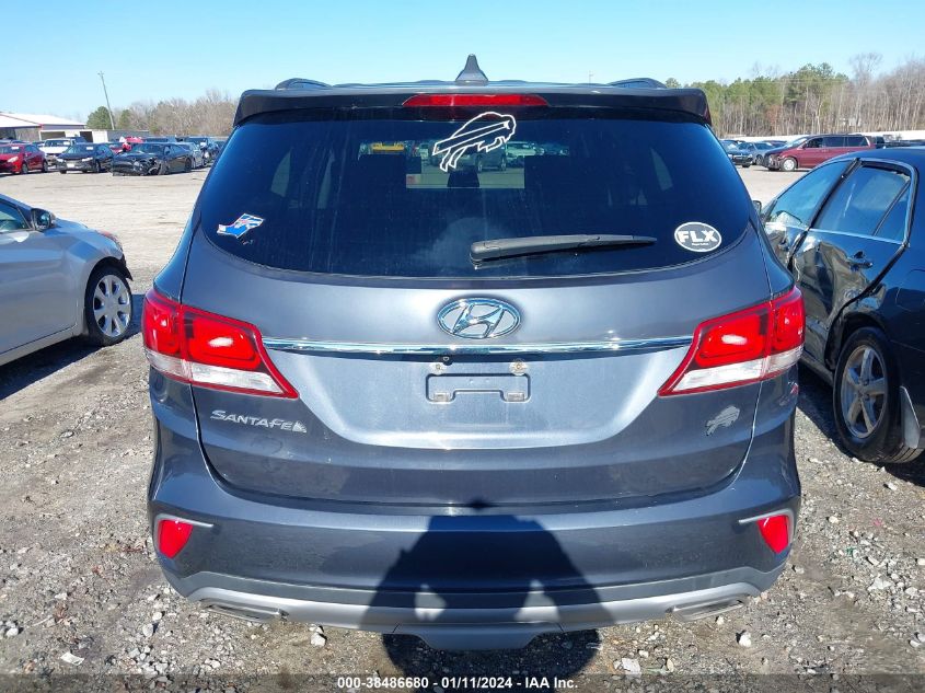 2017 HYUNDAI SANTA FE SE - KM8SM4HF2HU196052