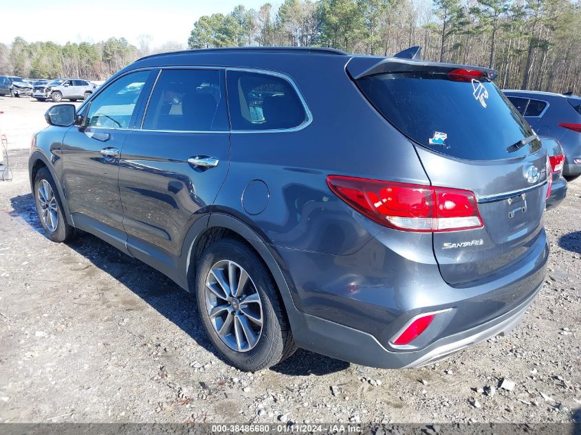 2017 HYUNDAI SANTA FE SE - KM8SM4HF2HU196052