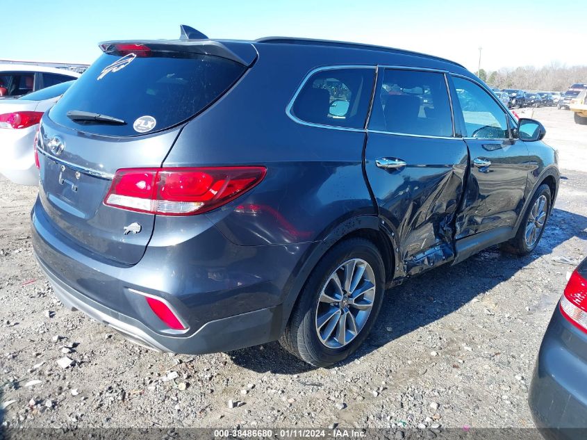 2017 HYUNDAI SANTA FE SE - KM8SM4HF2HU196052