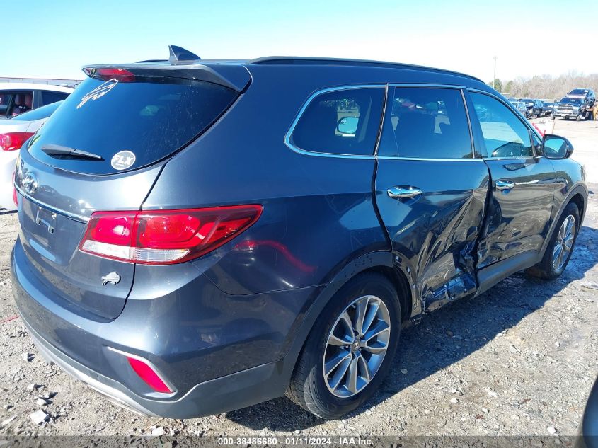 2017 HYUNDAI SANTA FE SE - KM8SM4HF2HU196052