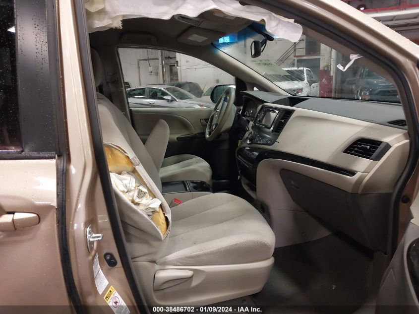 2013 TOYOTA SIENNA LE 7 PASSENGER - 5TDJK3DC8DS060471