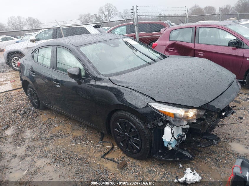 VIN 3MZBN1U70JM207944 2018 MAZDA MAZDA3 SPORT
