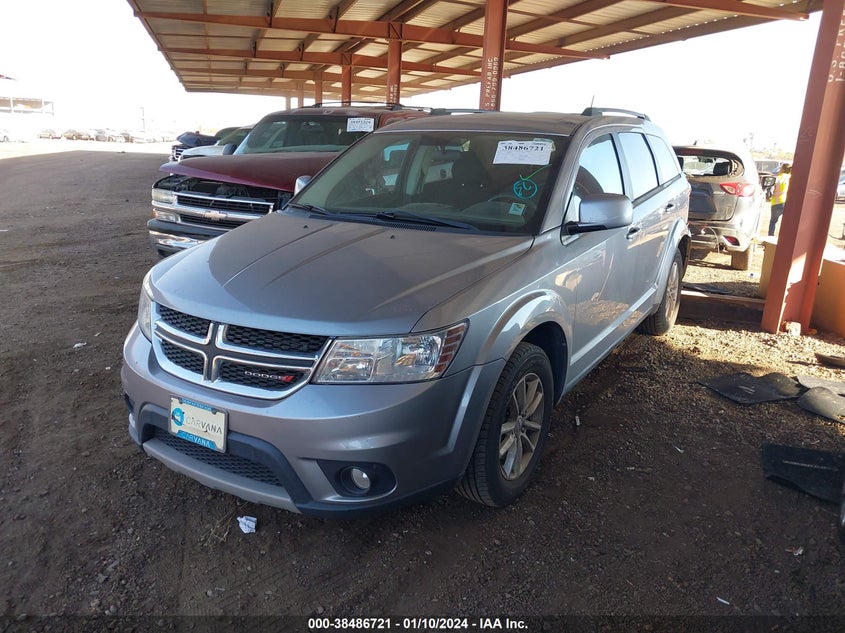 VIN 3C4PDCBGXHT572562 2017 DODGE JOURNEY SXT