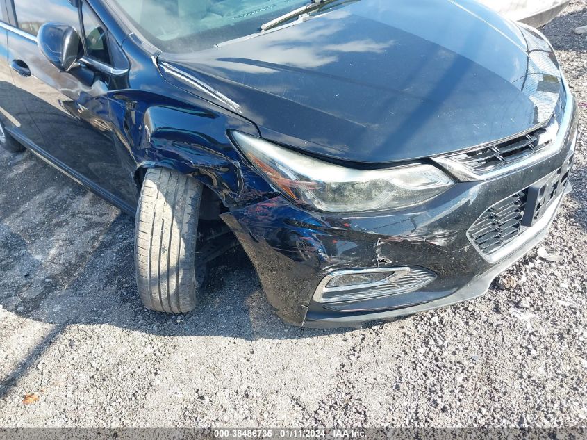 2017 CHEVROLET CRUZE LT - 1G1BE5SM1H7118495