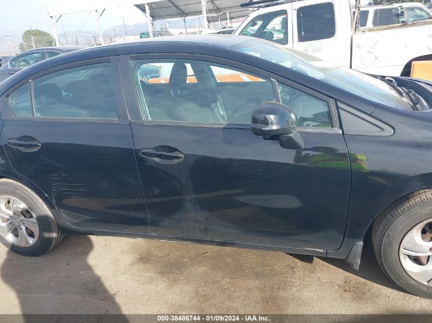 2013 HONDA CIVIC LX - 19XFB2F52DE275837