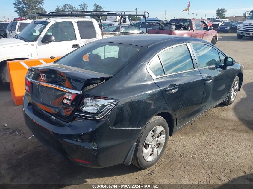2013 HONDA CIVIC LX - 19XFB2F52DE275837