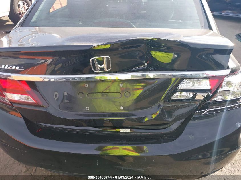 2013 HONDA CIVIC LX - 19XFB2F52DE275837