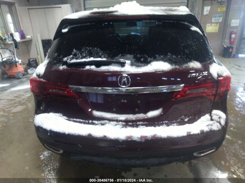 2014 ACURA MDX - 5FRYD3H29EB011150